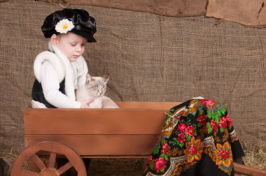 Çocuk ulusal kostüm