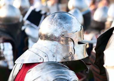 Hotin, Ukrayna - Mayıs 2013: Ortaçağ tarihi yeniden üçüncü Uluslararası Festivali