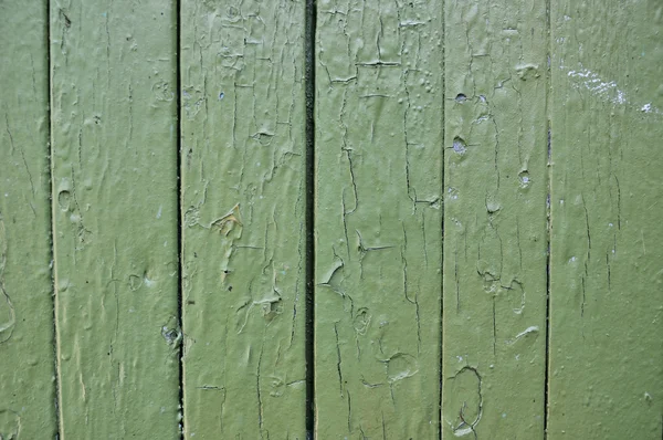 Oude groen houten — Stockfoto