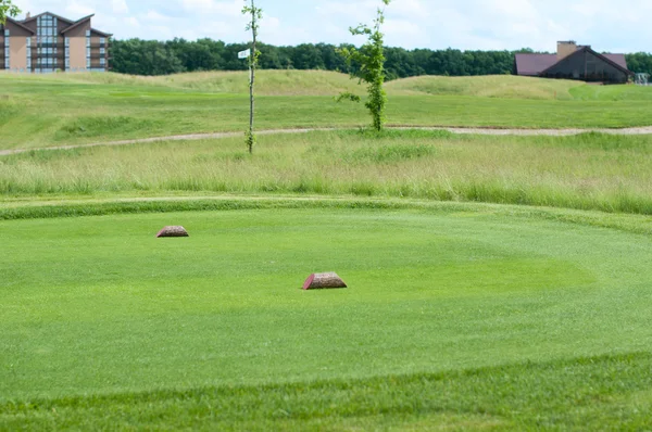 Hermoso campo de golf — Foto de Stock