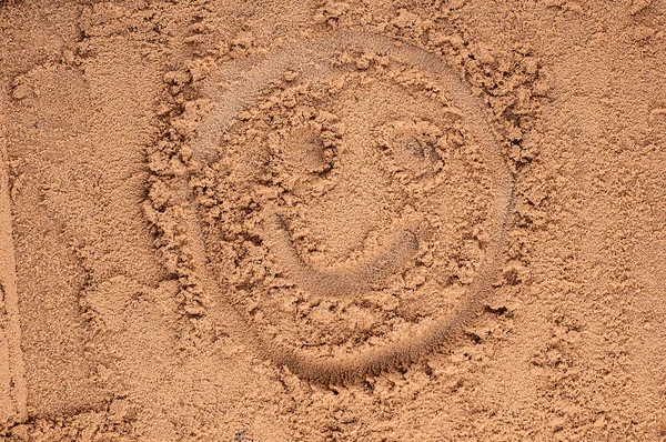 A smiley face drawing — Stock Photo, Image