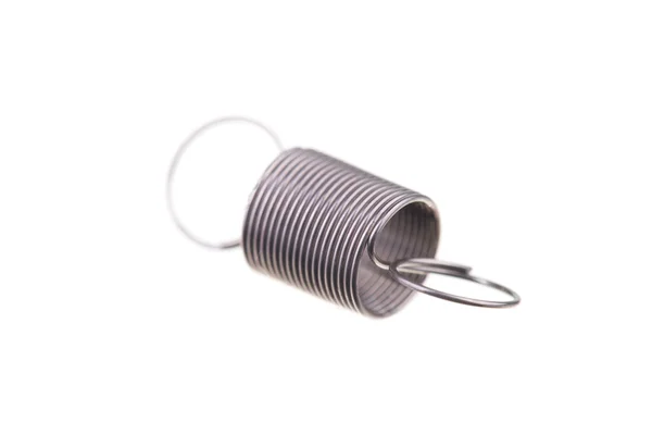 Coil bahar beyaz izole — Stok fotoğraf