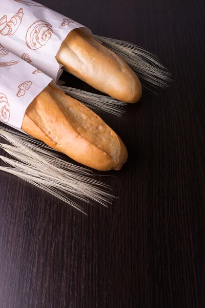 Sortiment an gebackenem Brot — Stockfoto