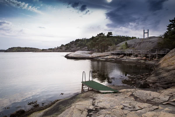 Svenska kusten — Stockfoto