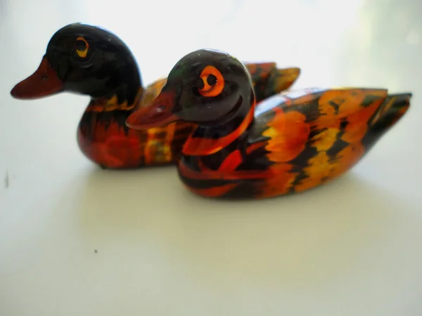 Pair of Ducks souvenir — Stock Photo, Image