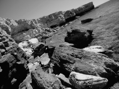 gri arka plan doku kayalar