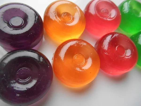 Candy kolorowe lizaki — Zdjęcie stockowe