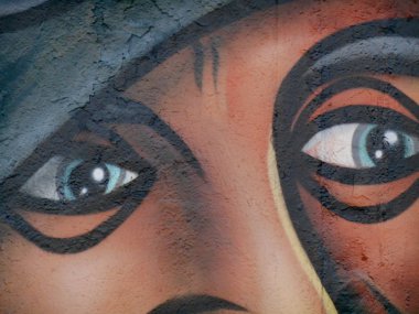 grafiti gözleri arka plan