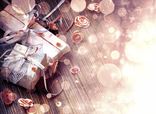 Sevgiliye arka plan koyu arka plan üzerinde ışıklar