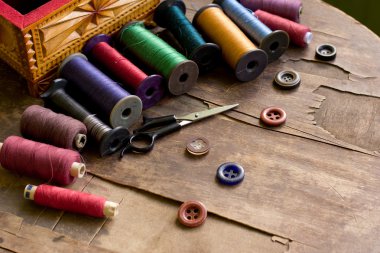 eski dikiş aksesuarları