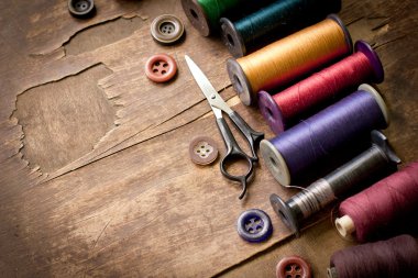 eski dikiş aksesuarları