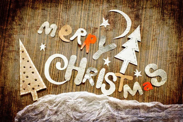 Vintage Noel kartı ile selamlar