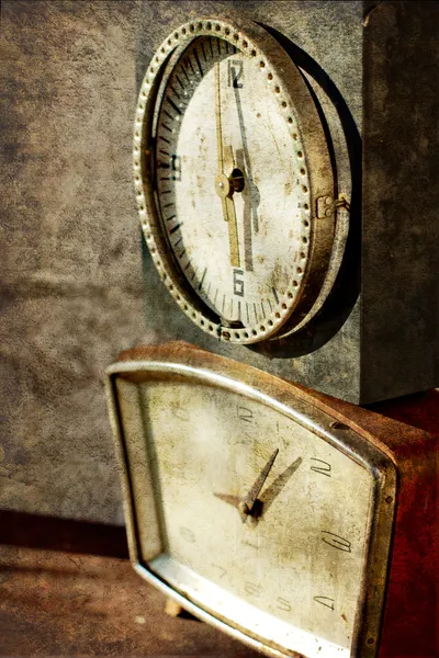 Vintage clocks — Stock Photo, Image