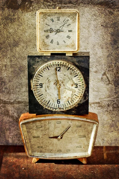 Vintage clocks — Stock Photo, Image