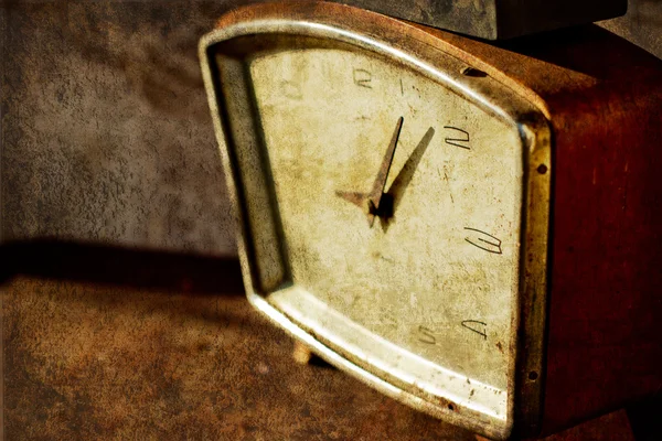Старовинний годинник . — стокове фото