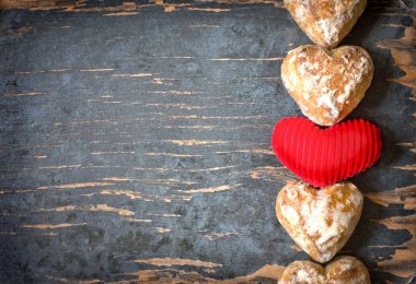 kalp şeklinde şeker