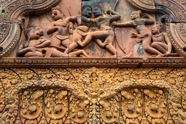 banteay srei wat kabartma.