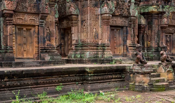 Banteay Srei Wat — Stock fotografie