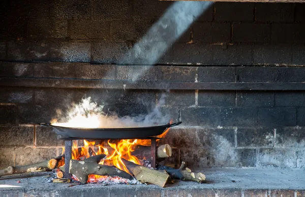 Paella en licht — Stockfoto