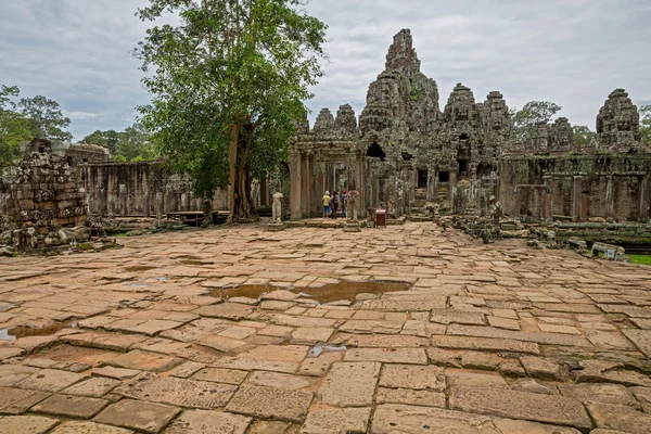 Templo de Bayon — Fotografia de Stock