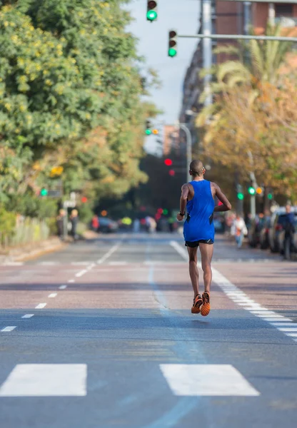 Maraton koşucusu — Stok fotoğraf