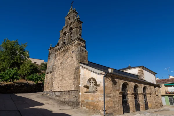Riomanzanas 教堂 — 图库照片