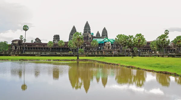 Angkor wat reflexão — Fotografia de Stock