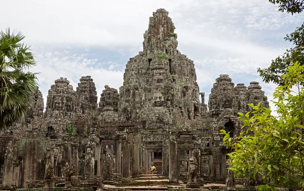 Templo de Bayon — Fotografia de Stock