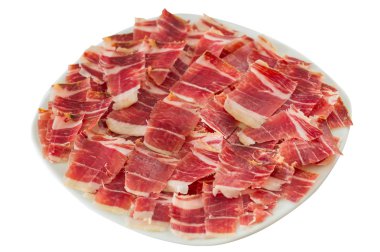Kuru tedavi jambon dilimleri
