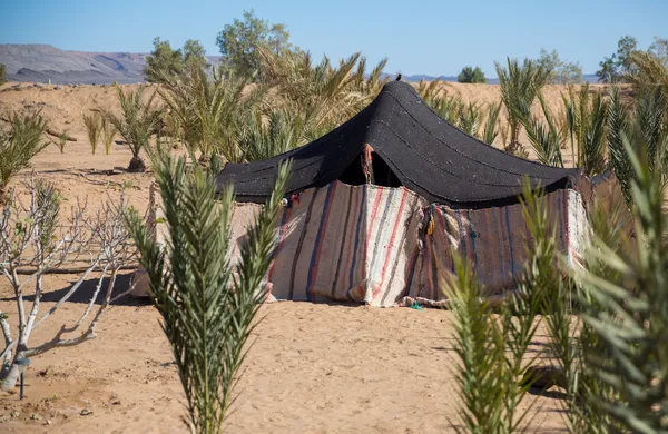 Бедуинская палатка — стоковое фото