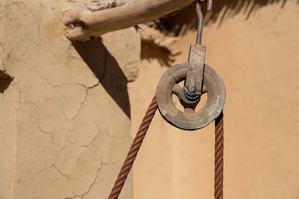 Old pulley — Stock Photo, Image