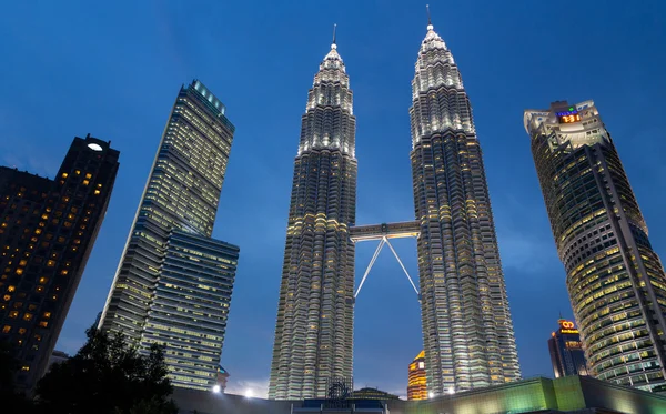 Petronas towers — Stock Photo, Image