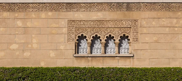 Arabische Fenster und Fassade — Stockfoto