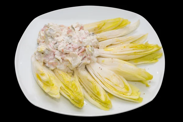 Endive plate — Stock Photo, Image