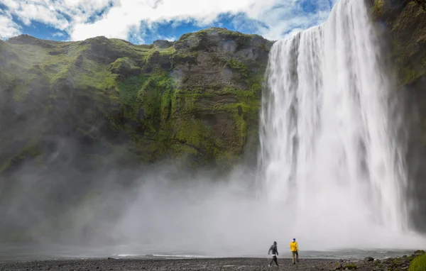 Skogafoss vízesés — Stock Fotó