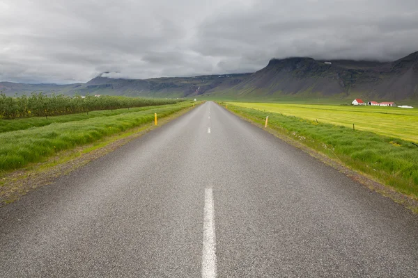 Snelweg door IJsland — Stockfoto