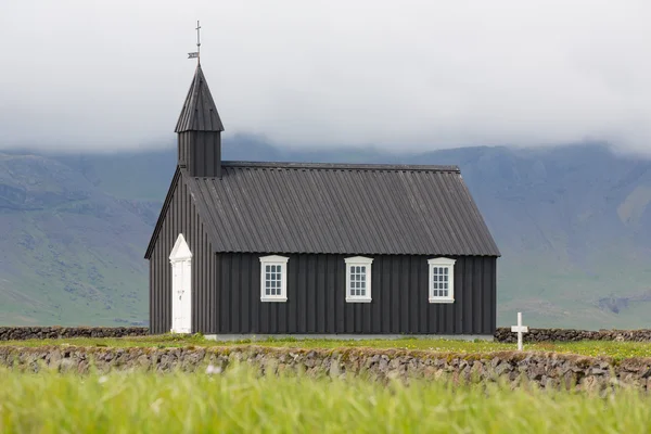 Träkyrka — Stockfoto