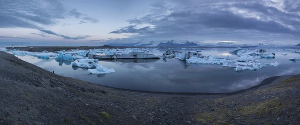在冰岛 jokulsarlon — 图库照片