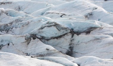 İzlanda'daki svinafellsjokull