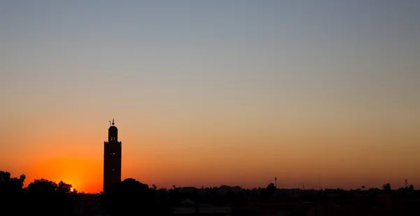 Marrakech puesta de sol —  Fotos de Stock