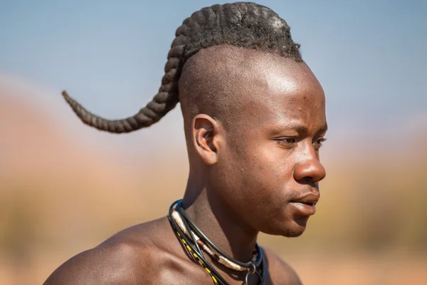 Himba hane — Stockfoto