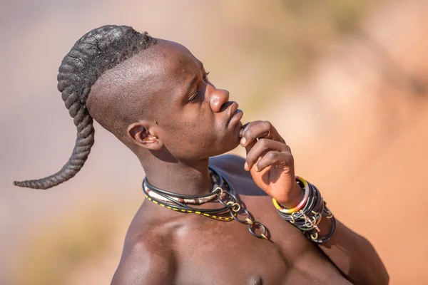 Himba male — Stock Photo, Image