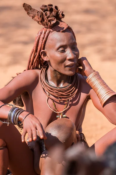 Mulher himba — Fotografia de Stock