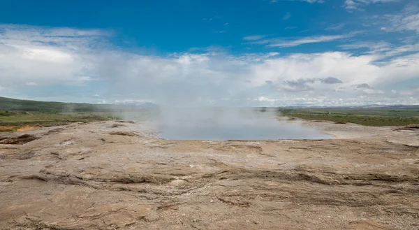 Geyser ! Photo De Stock