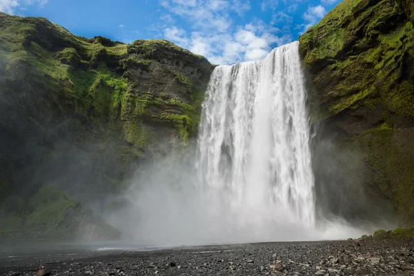 Skogafoss Şelalesi — Stok fotoğraf