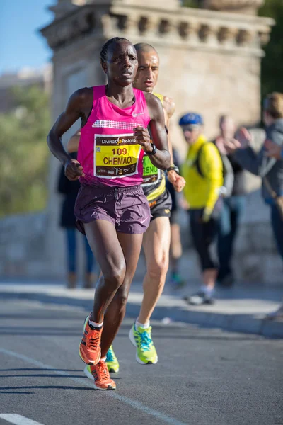 Valencias-Marathon — Stockfoto