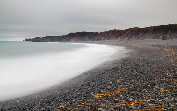 Praia icelandic — Fotografia de Stock