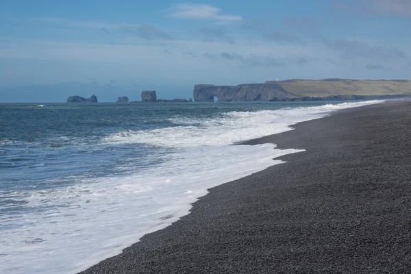 Reynisfjara formacje skalne — Zdjęcie stockowe