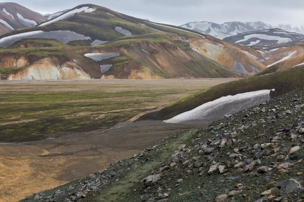アイスランド、レイキャヴィーク トラック — ストック写真