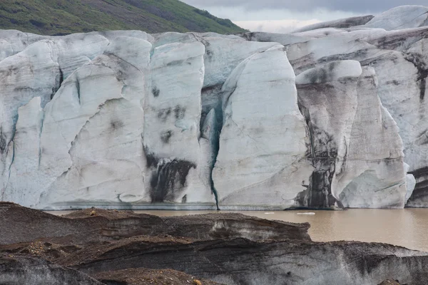 Gletsjer wals in IJsland — Stockfoto